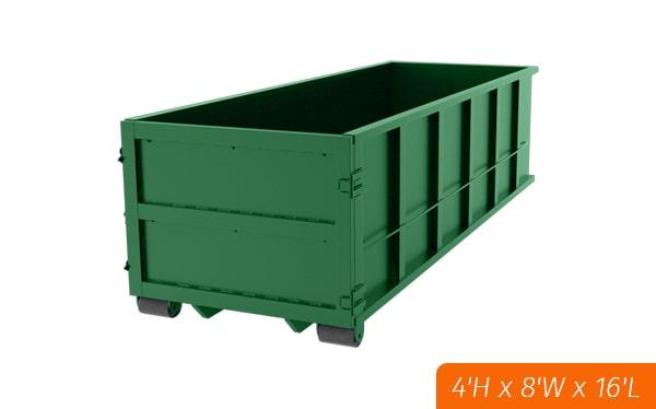 depending on availability, we can usually deliver a 15-yard dumpster within 24-48 hours